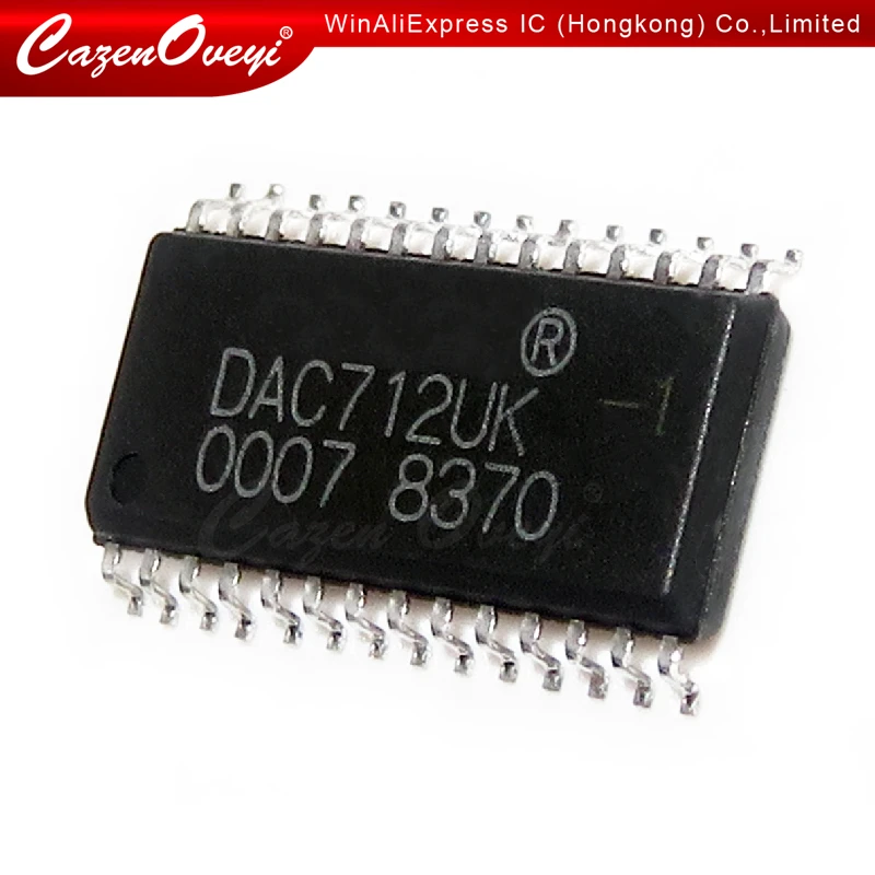 1pcs/lot DAC712UK DAC712U DAC712 SOP-28 In Stock