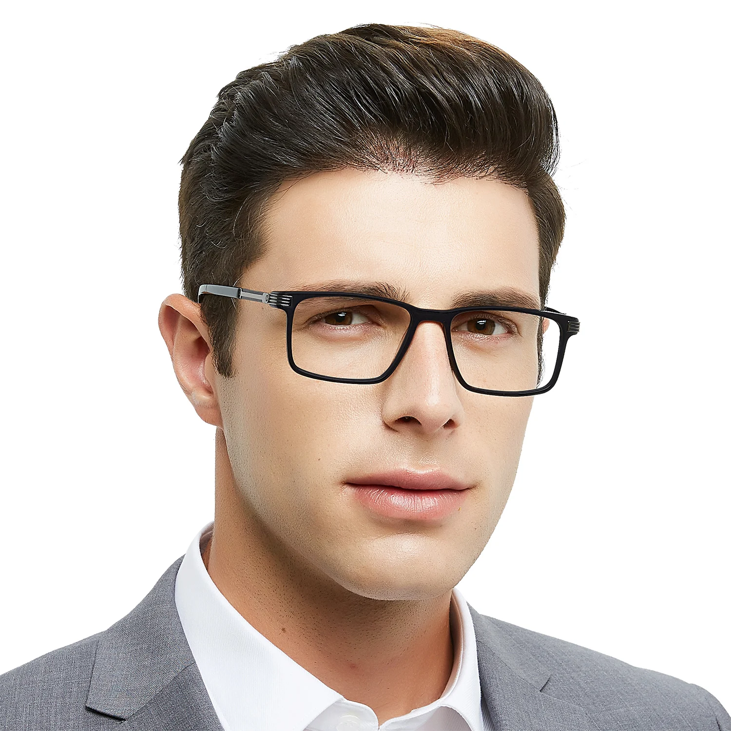 

Men Reading Glasses Frame Square Glasses Fashion For Male Ultra Light Optical Glasses Myopia Prescription Glasses Luxury Brand