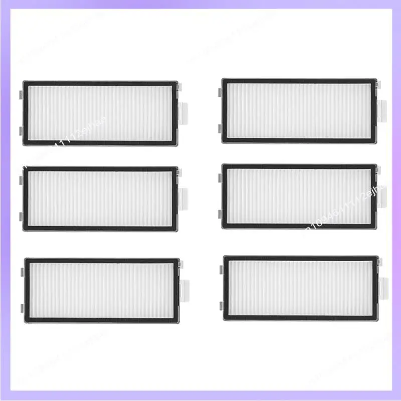 N83R 6-teiliger Filter für Roborock Qrevo Master/Qrevo Slim Roboter-Staubsauger, unverzichtbares Staubsauger-Zubehör, langlebiges Ersatzzubehör