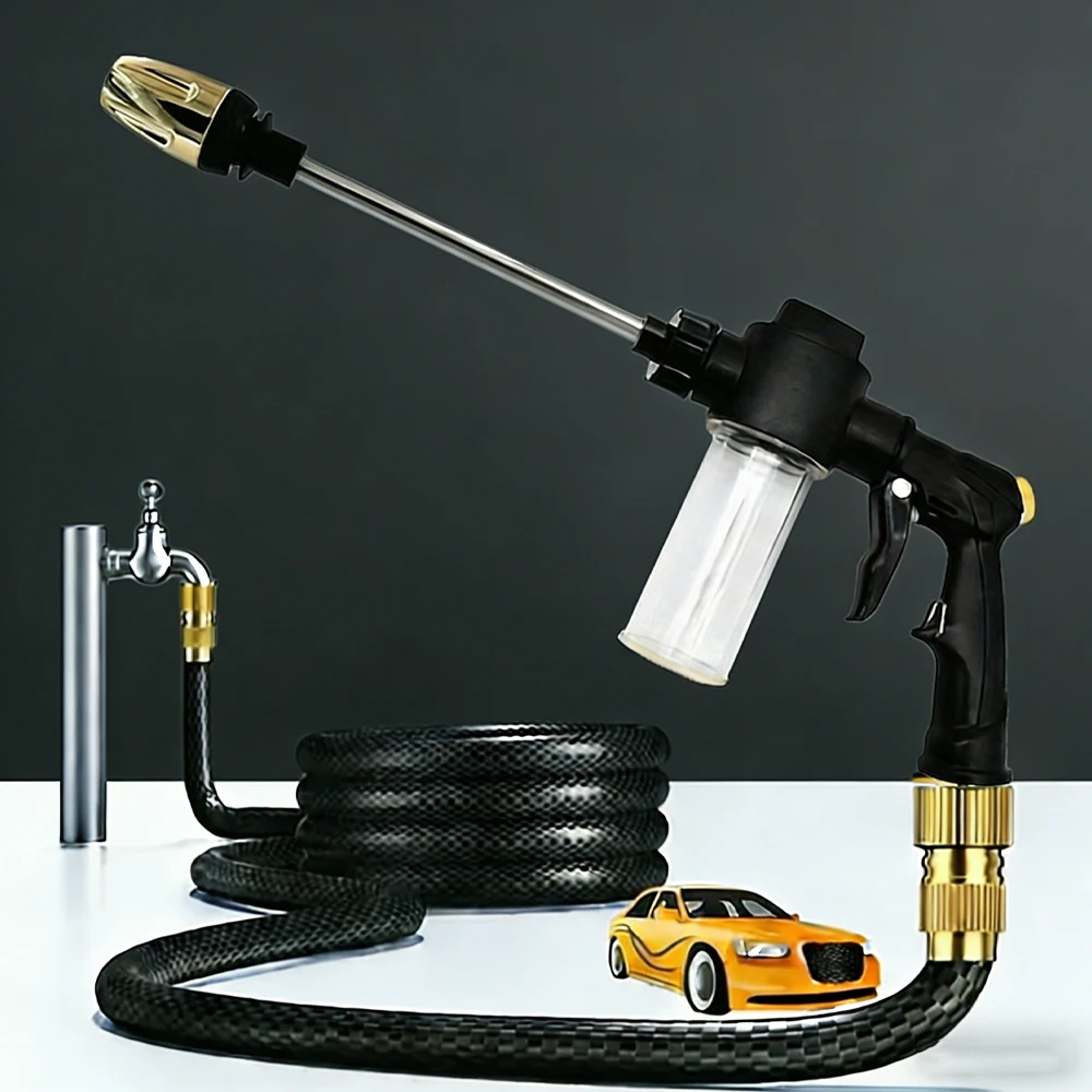 2026 Hochdruck-Spritzpistole für Autowäsche Gartenbewässerung Schlauchdüse Sprinkler Autowaschpistole Autoreinigungswerkzeuge