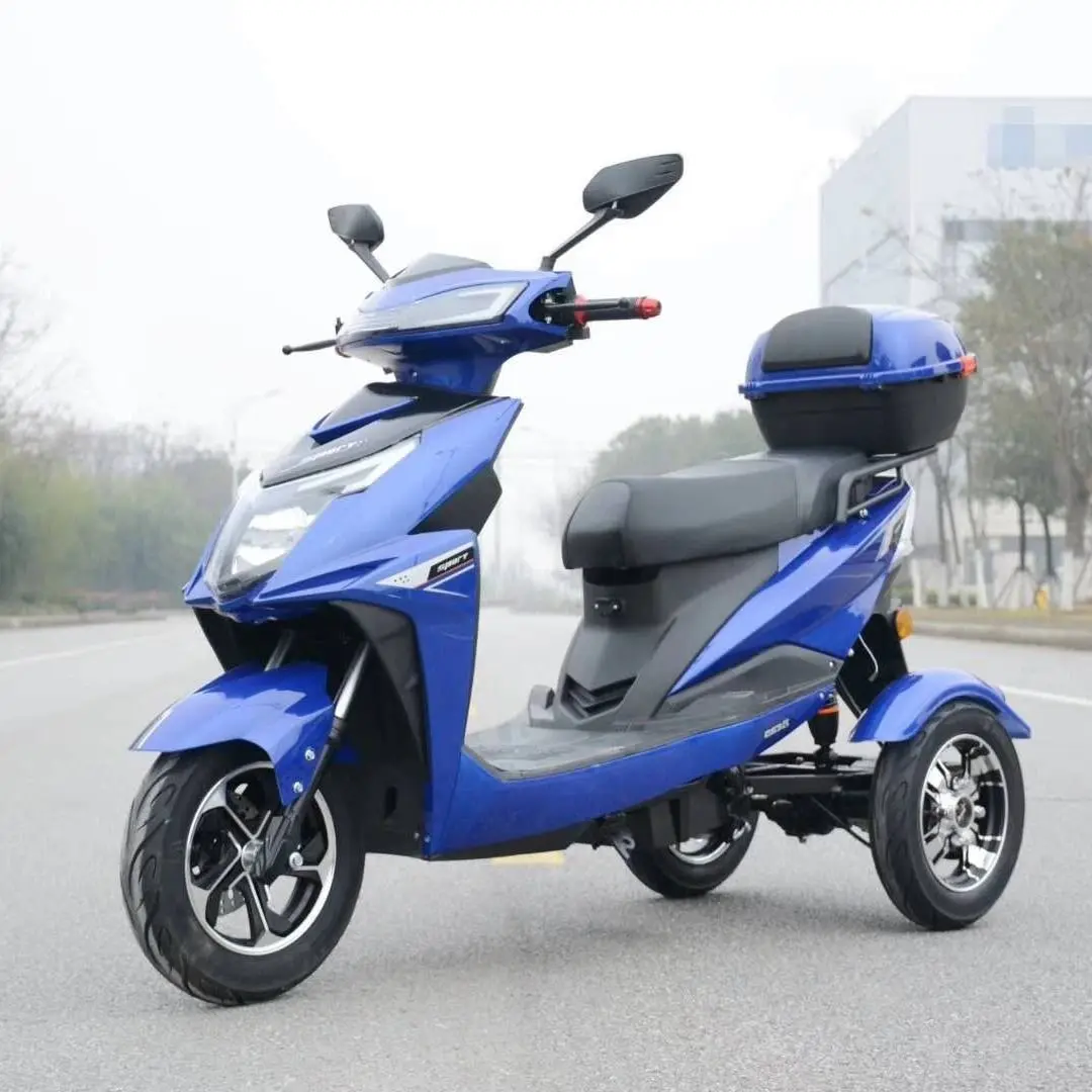 

60/72V 30-35KM/h Mainly aimed at the elderly passengers using urban commuting 3-wheel electric tricycle motorcycle