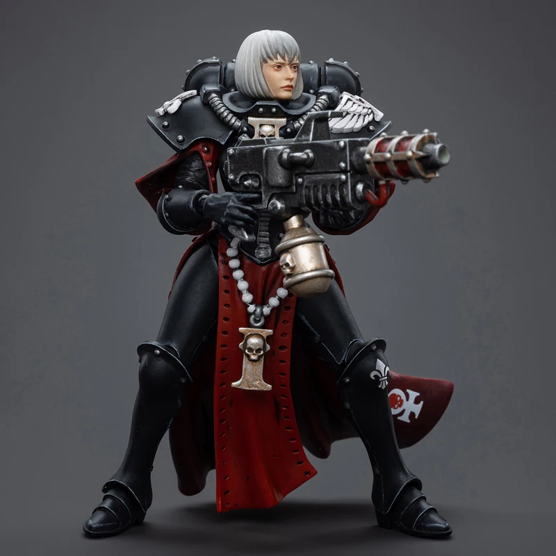 JOYTOY Warhammer 40K Adepta Sororitas 배틀 시스터 1/18 액션 피규어 Imagifier Saelon/Noyalle/Kassia/Jurel/Ludwenna 모델 완구