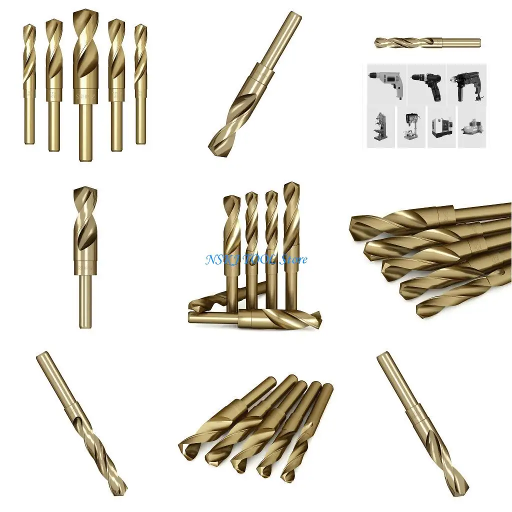 

L8RC Metric Drill Bits Set Round Shanks Drilling Bit For Stainless Steel Metal Hole Cutter Professional Drill Bits
