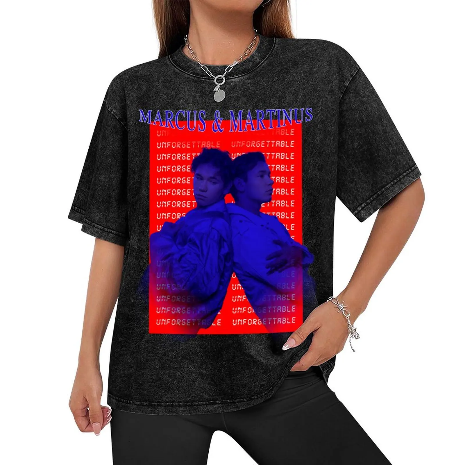 Marcus And Martinus Unforgettable Eurovision 2024 Sweden Merch T-Shirt shirts graphic tee fitted t shirts for men