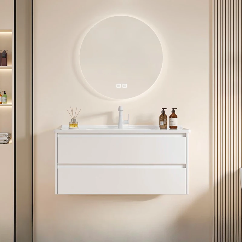 

Organizer Bathroom Cabinet Drawers Waterproof Storage Vanity Bathroom Cabinet Washroom Luxury Bad Schrank Home Furniture