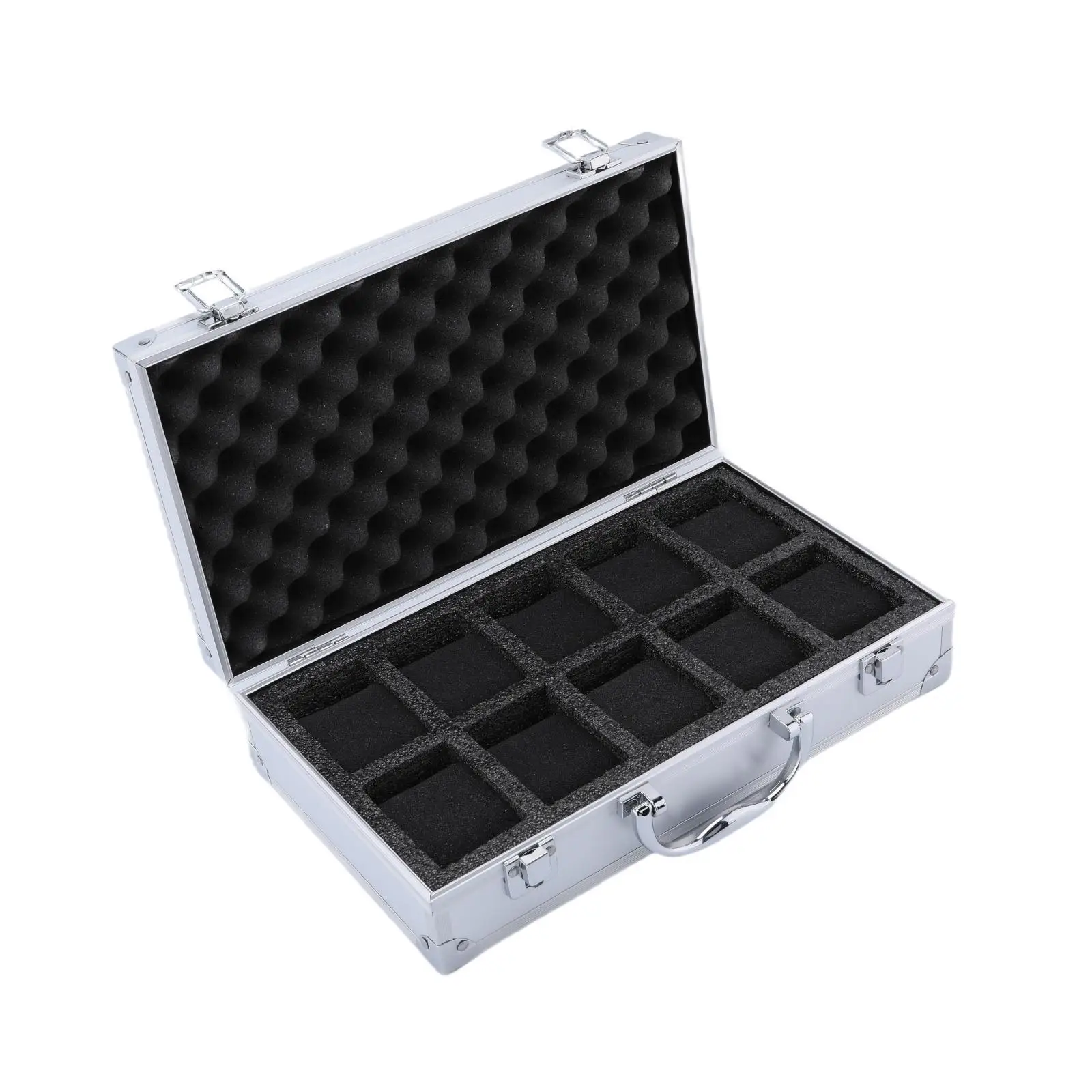 Watch Case Travel Box Display with Foam Gift Collection Portable Storage Box Organizer
