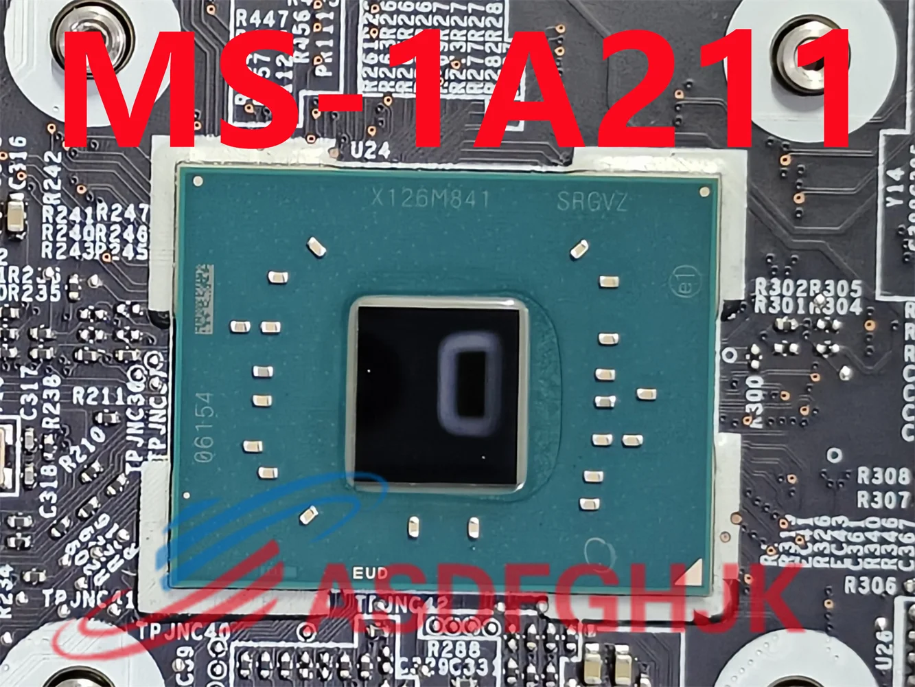 Original MS-1A211 VER 1.0 For MSI MS-1A21 Laptop Motherboard With N4200 CPU Works Perfectly