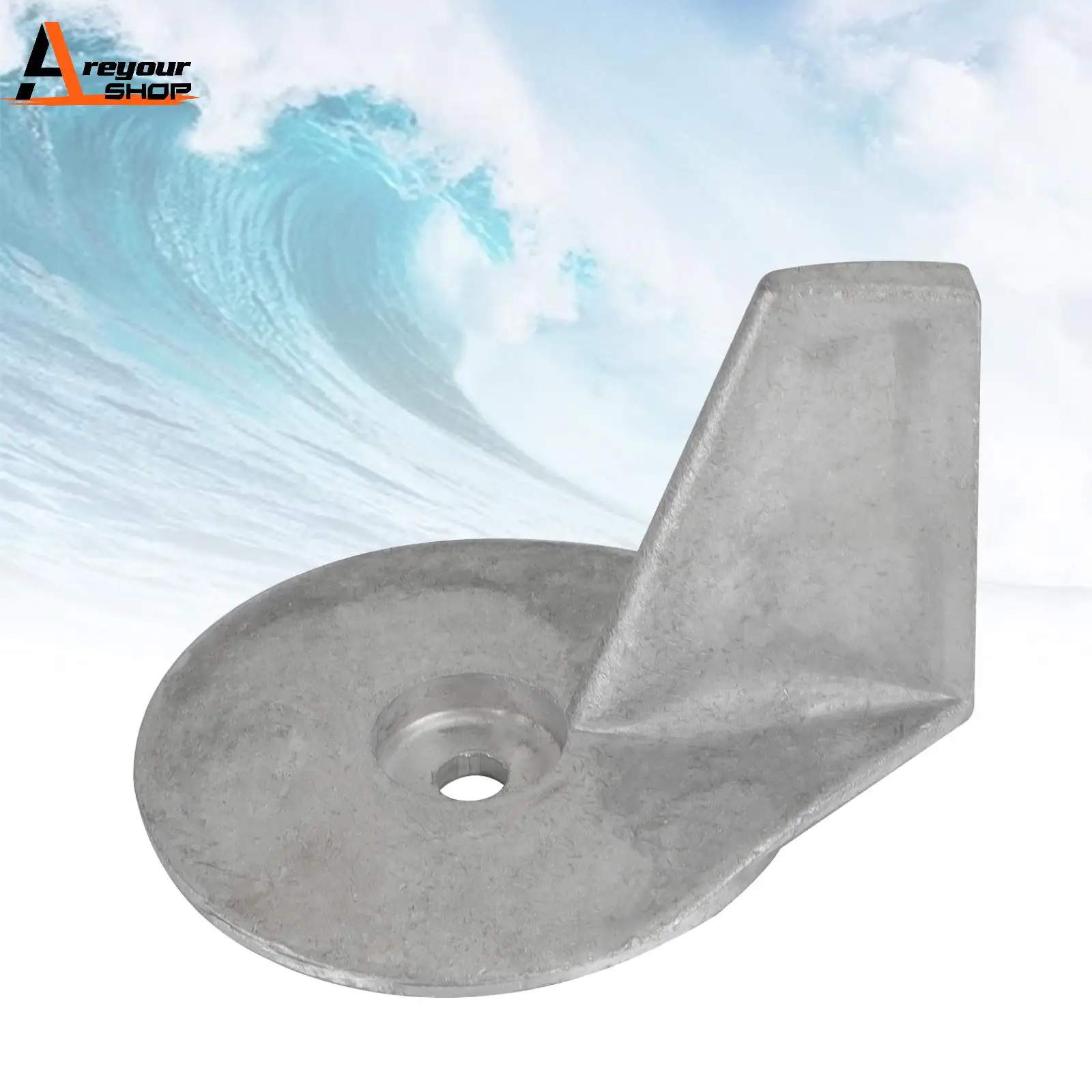 Areyourshop Aluminium ANODES fit for Mercury 35HP 40HP 50HP 55HP 60HP Replaces 17264T2 Trim Tab Boat Parts