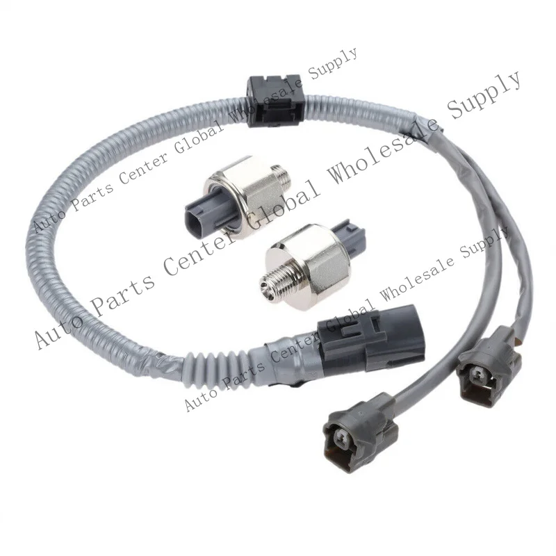 Z+ 2 Pcs Knock Sensor amp; Harness Kit Part# 89615-12040 89615-12090 For Toyota Lexus