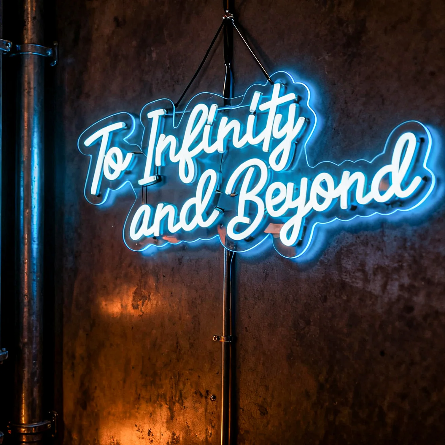 Neon Sign to Infinity And beyo - огляд і ціна Lighting Decor And Beyond