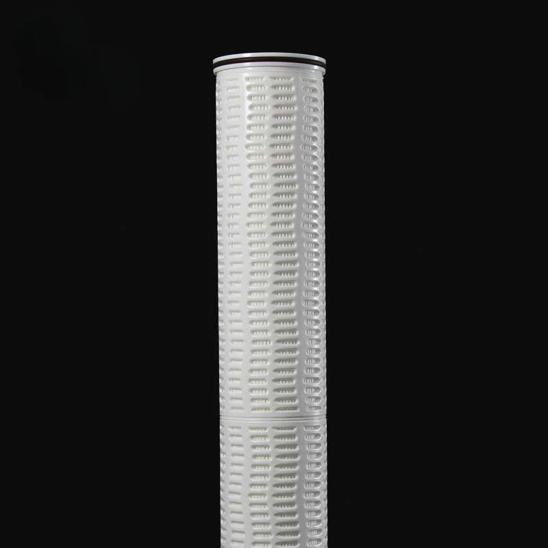 Series 40 Inch High Flow Pleated Filter Cartridge 10 Micron PBT Filter Element Cartridge for Industrial Filtration