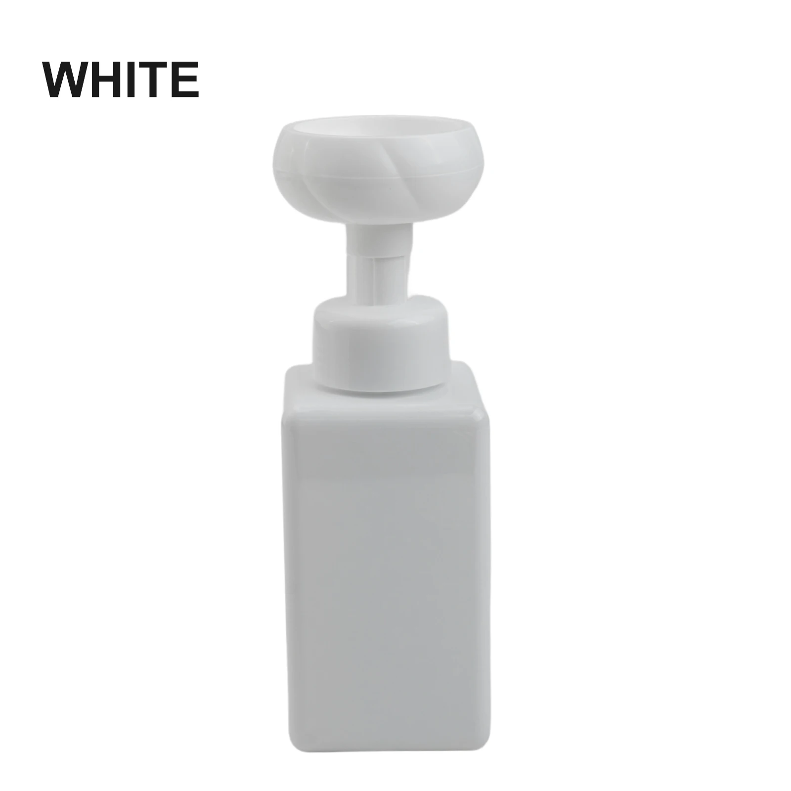 Cleverly Designed Clear Foaming Bottles Use as a Refilling Station for Shampoos or Liquid Soaps in a Compact Size of 450ML