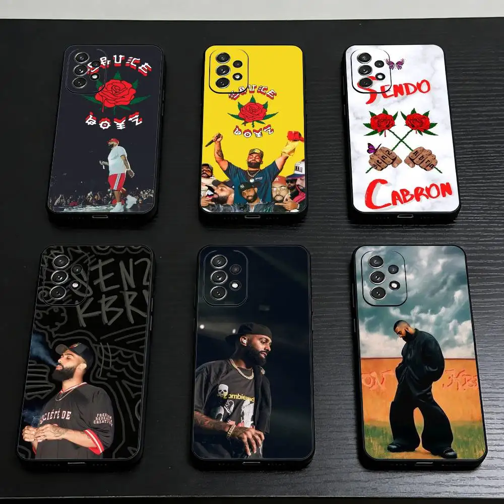 

Singer Boyz Rose Eladio Carrion Phone Case For Samsung S26,S25,S24,S23,S22,S21,Plus,lite Soft Black Shell