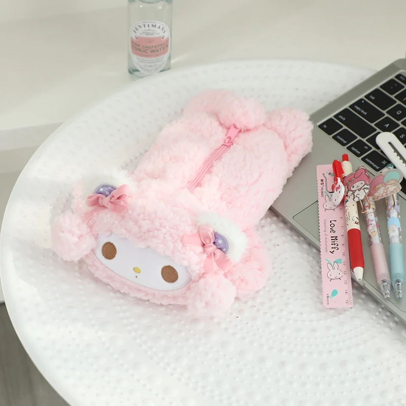 

Sanrio плюшевая кукла My Melody Pom Pom Purin пенал Cinnamoroll игрушка Kuromi Pochacco Piano мягкий подарок для детей