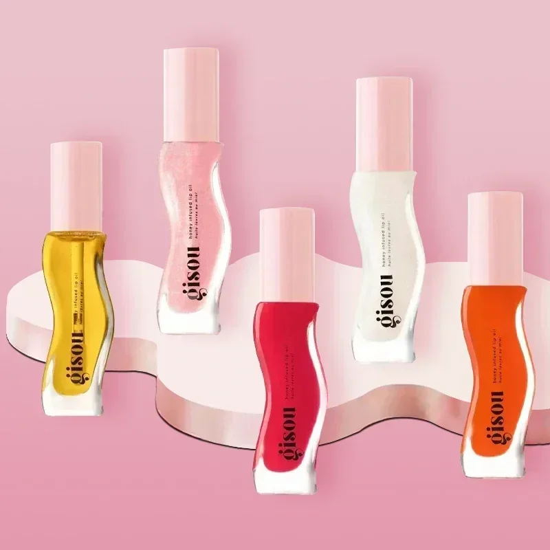 الأزياء الفاخرة جيسو ترطيب بلسم الشفاه زيت الشفاه لمعان الرعاية من الشفاه بينيتينت الشفاه ممتلئ الجسم التقشير زيت ملمع الشفاه