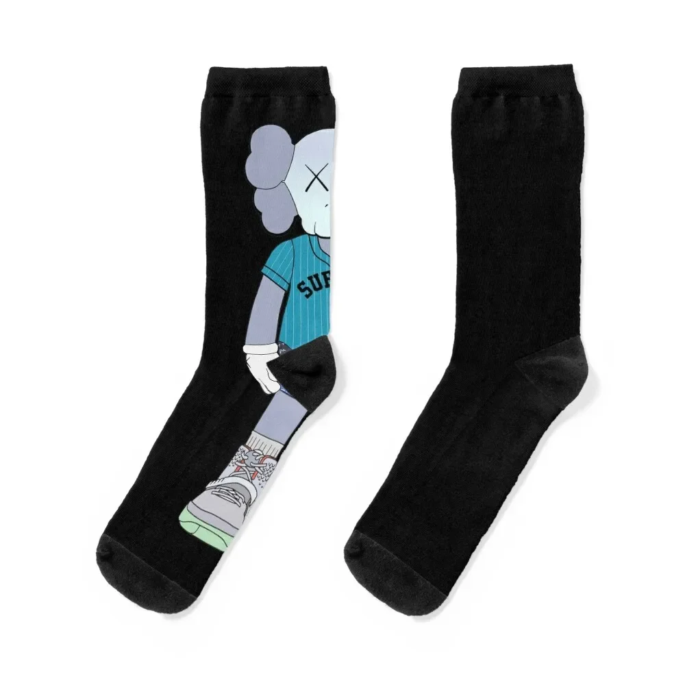 

half robot Socks sport set Mens Socks Women's