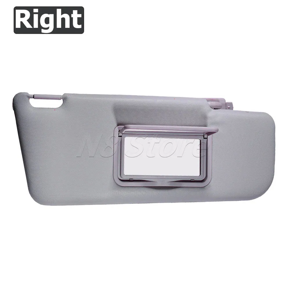 Für Fiat Panda MK2 2003–2011, Sonnenblende links oder rechts, mit Spiegel und Tasche 735362729 735362730 – Detail 6