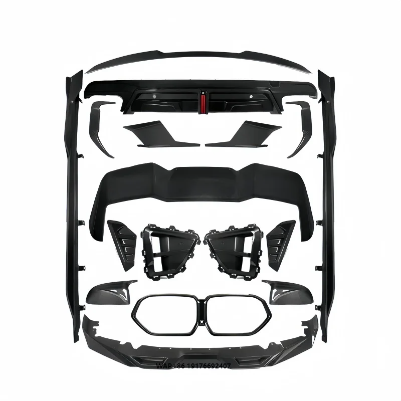 Suitable for the NewBMW X5M F95 Upgraded Version with Dry Carbon Fiber Material Surround and Complete Body Kit