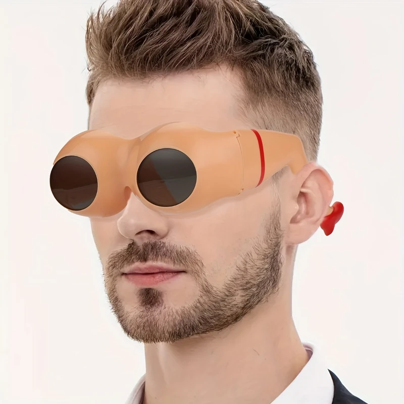 

Novelty Legs and Buttocks Glasses Crazy Party Glasses Dazzling Legs and Buttocks Design Fun Party Men's Funny Glasses