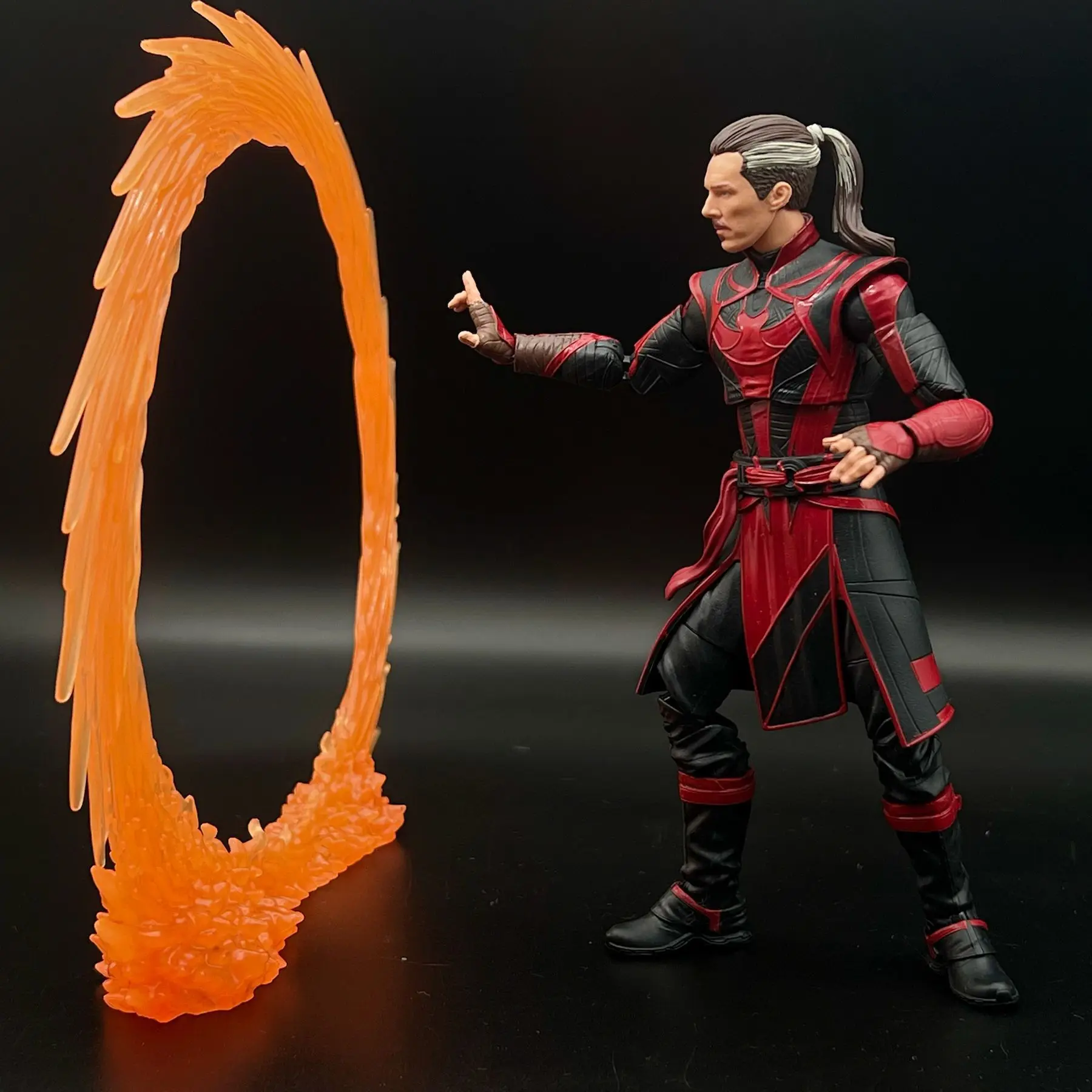 Marvel Legends The Defender Dr Strange Sling Ring, couche de peinture jaune manquant, figurine d'action ample de 6 pouces