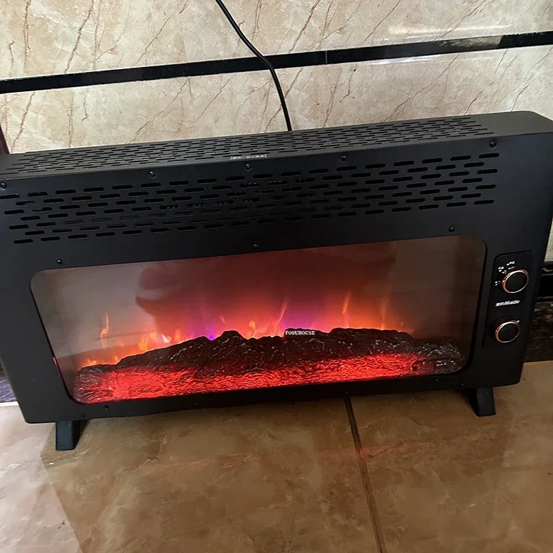 Chimeneas Minimalistas para Decoración de Sala de Estar, Chimeneas con Simulación de Llama 3D, Chimenea Decorativa para el Hogar con Ahorro de Energía