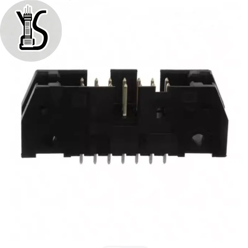 5PCS Wirining Accessories Genuine 5102154-2 Ribbon Cable Connectors Wire-to-Board 14P 2.54 mm 2 Row Automobile Smart Electronic