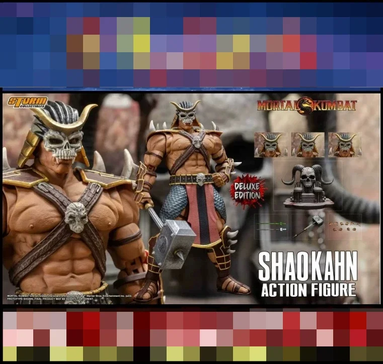 ألعاب Spot Storm الجديدة 1/12 Mortal Kombat BOSS Shao Kang (2.0) إصدار عادي وفاخر