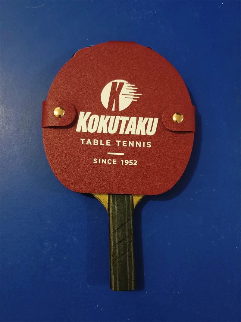 KOKUTAKU PU-Leder Magnetischer Tischtennisschläger-Schutz Tischtennis-Schläger Gummi-Schutzabdeckung Anti-Oxidation – Detail 9