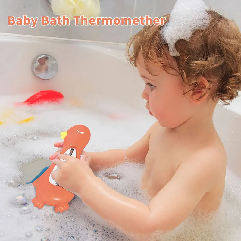 Baby Bath Thermomether Water Heat Meter for Newborn Accurate Measure Water Thermomether Room Temperature Not Containing Mercury