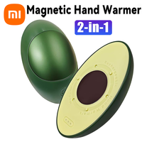 Xiaomi Hand Warmer Magnetic Split Type Fast Heating 2in1 Rechargeable Multiple Safety Portable Pocket Warmer for Winter Skating