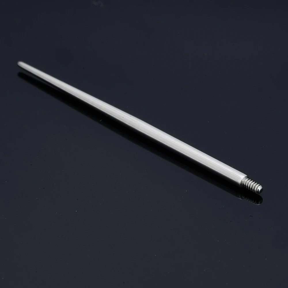 100pc/lot 316L Surgical Steel Guide Needle Piercing Tool Puncture Needle For Belly Lip Ear Eyebrow Jewelry Accessories