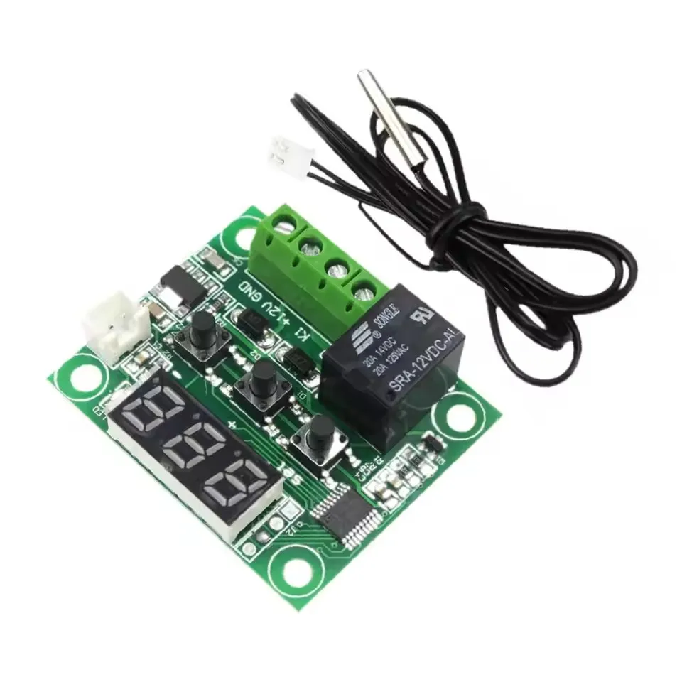 DC12V W1209 Temperature Control Board Digital Thermostat Support Heating Cooling Complete For Incubator Refrigeration DIY