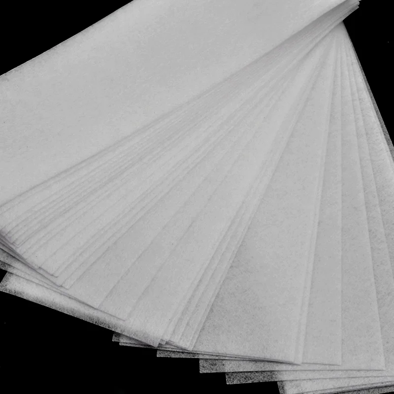 100Pcs Verwijdering Geweven Lichaam Doek Haar Verwijderen Wax Papierrollen Hoge Kwaliteit Ontharing Epilator Wax Strip Papier