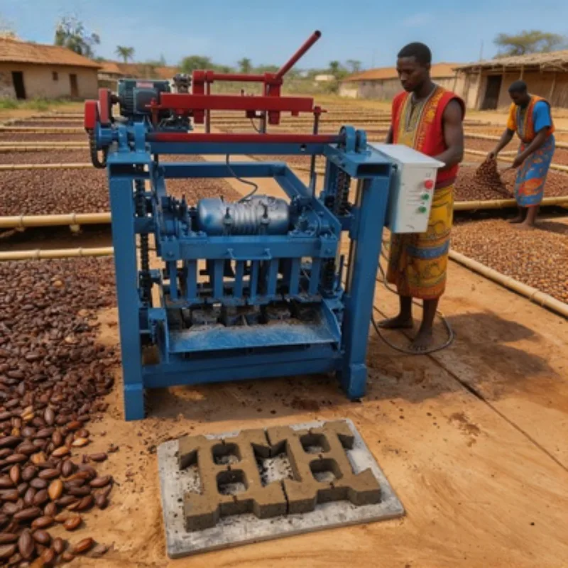 Hot Sale Adobe Brick Making Machine Manual for Mud Brick Molding in Rural Areas