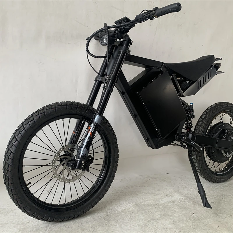 

New 5000w 72v 40ah Battery Large Qs205 Off Road Tires Electric Enduro Bicycle Dirt Bike