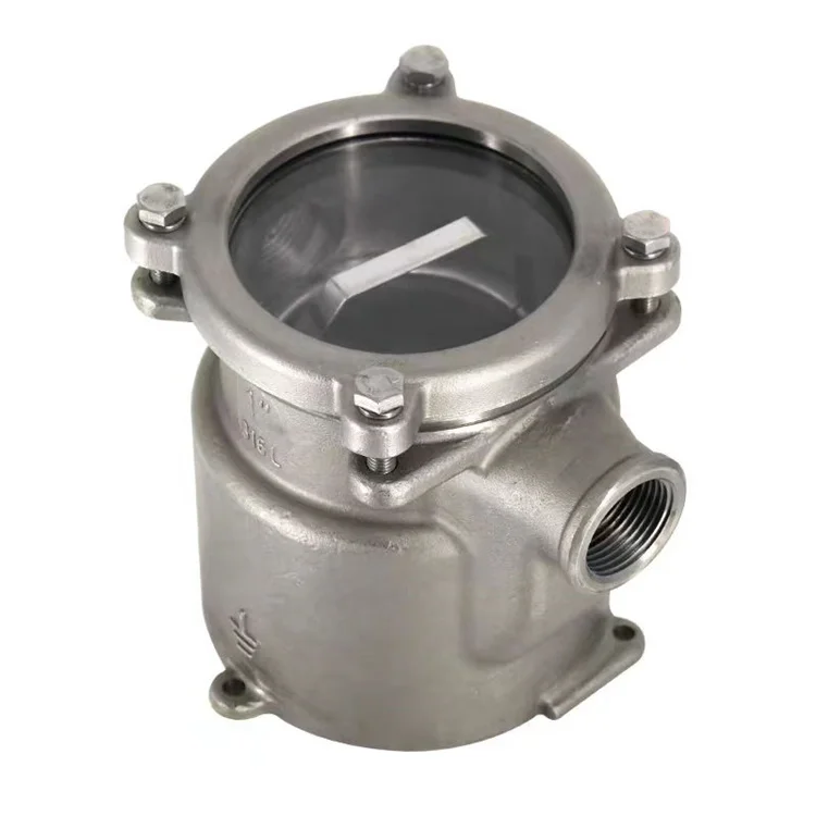 Sea Water Strainer 316L Stainless Steel Marine Hardware for Boat Yacht