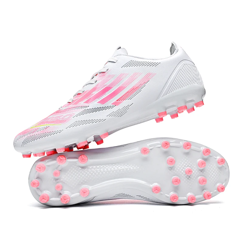 

Футбольные бутсы 5566 для мужчин и мальчиков, высококачественные, нескользящие, для тренировок на газоне, TF/FG, футбольные кроссовки Chuteira Campo F50+