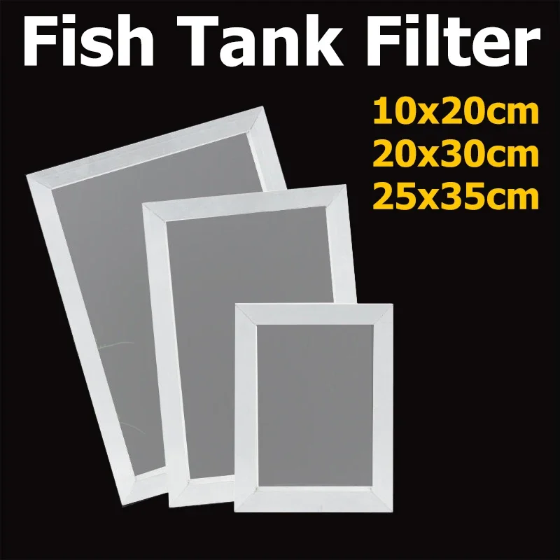 Fish Tank Filter Screen Aluminum Alloy Filter Screen Fish Pond Sieve Ultrafine Sieve Fish Manure Filter