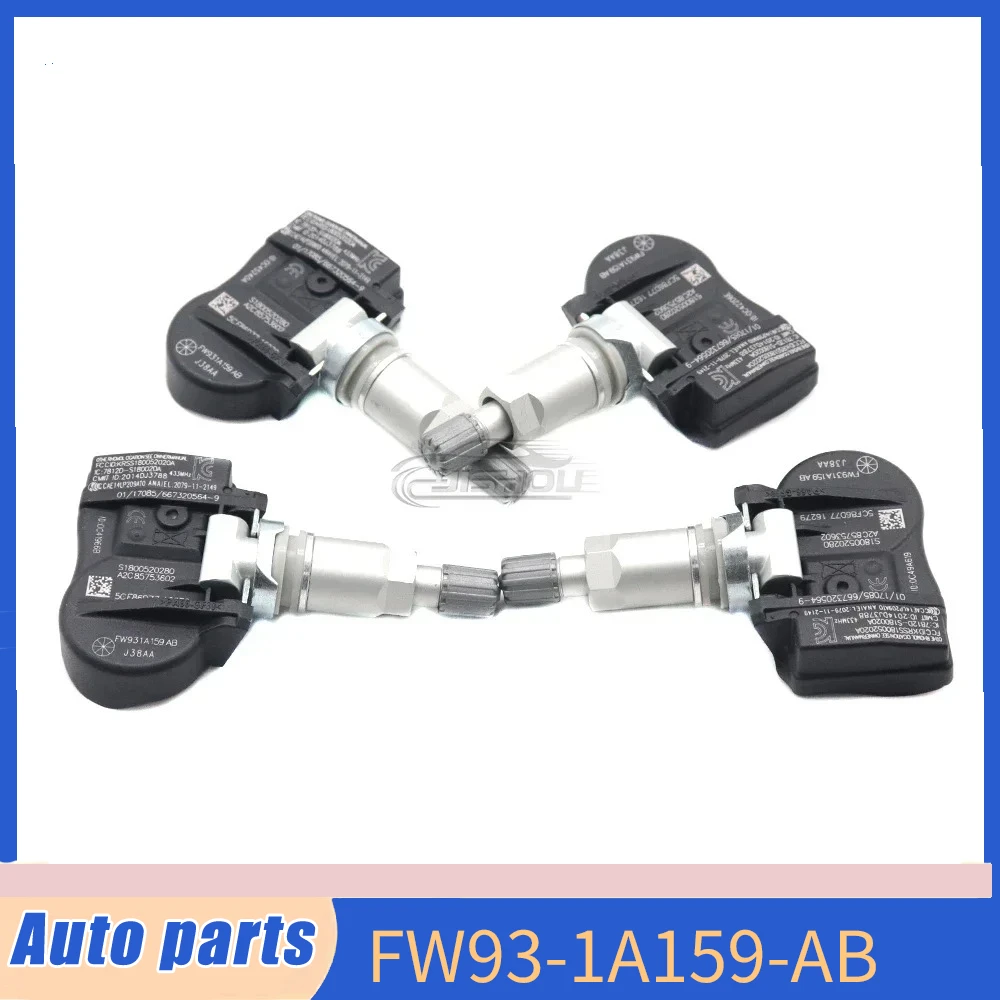 For Jaguar F-Type XE XF XJ Land Rover Roewe FW93-1A159-AB Car TPMS Tire Pressure Monitor Sensor 433MHz FW93-1A159-AA S180052028C