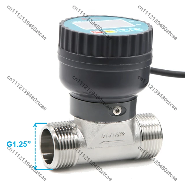 DN32 Digital Water Flow Meter RS485 Modbus Communication for Water Filtration Machine