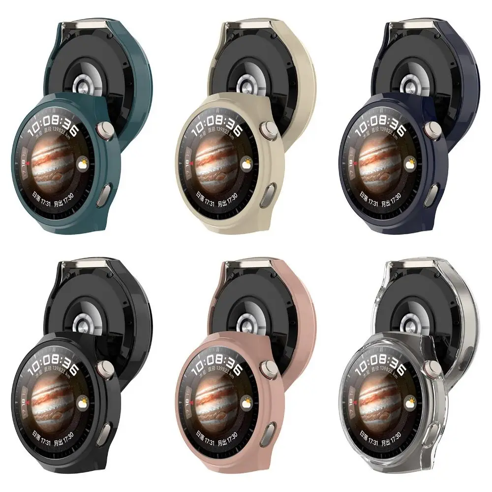 Moldura protetora inteligente para Huawei Watch, Assista Bumper, Tampa do PC, Shell rígido, Assista Case Acessórios, 4 Pro, Novo