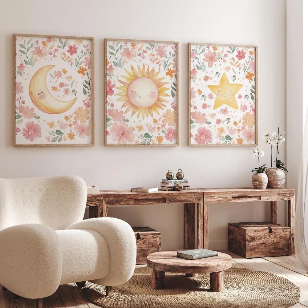 Frameloze canvas schilderij 3- - Baby Nursery Frames recensie en prijs