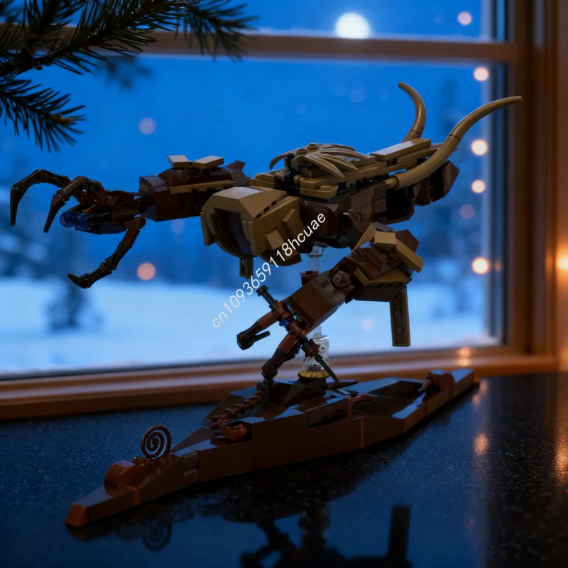 

241 шт. MOC Scrive Spinster Sunless Skies модель строительные блоки архитектура рождественские подарки сборка DIY игрушки идея день рождения