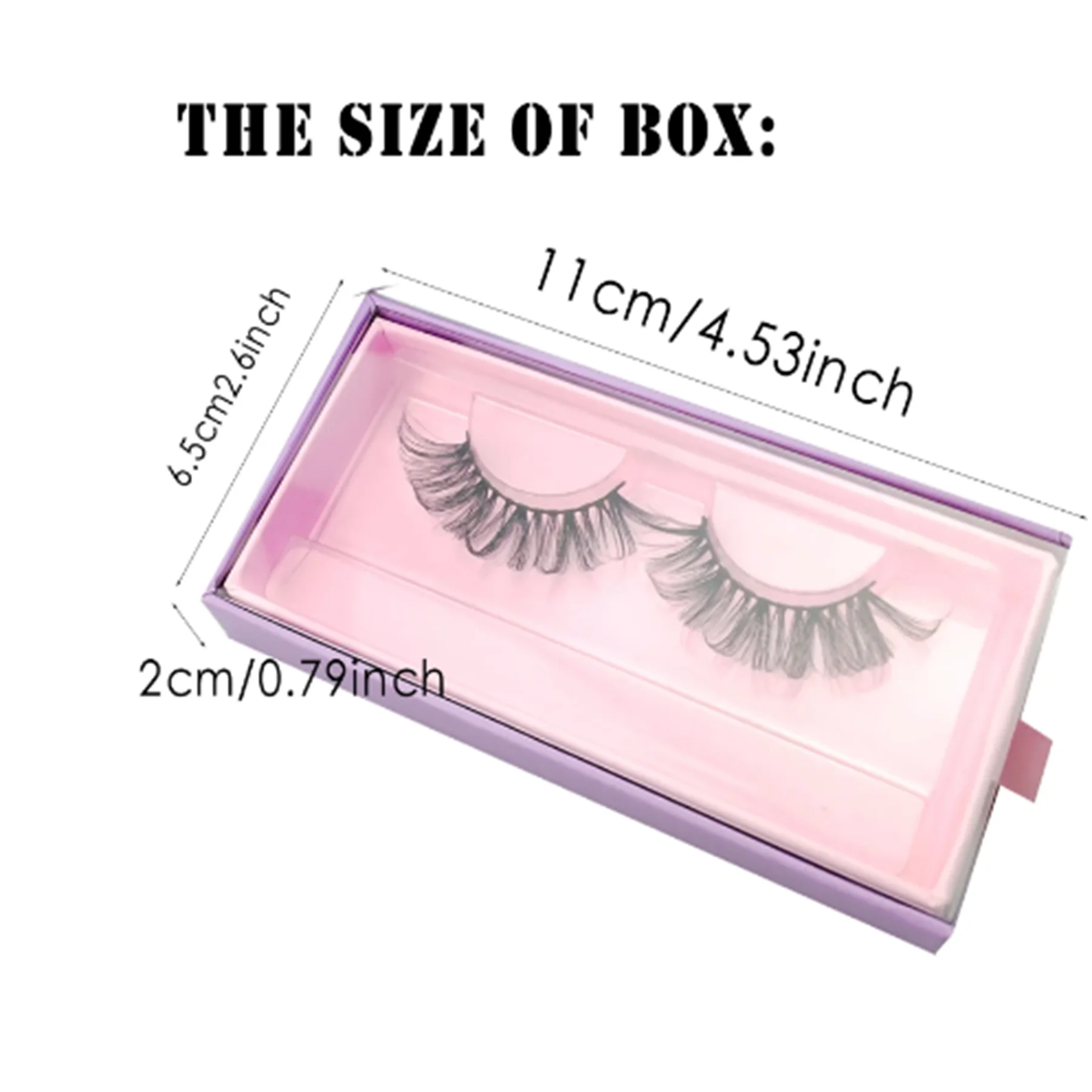 Wholesale Custom Lash Boxes Packaging Logo Russian Eyelashes Case Packaging Cluster Natural 25mm Mink Lashes Cases Supplier