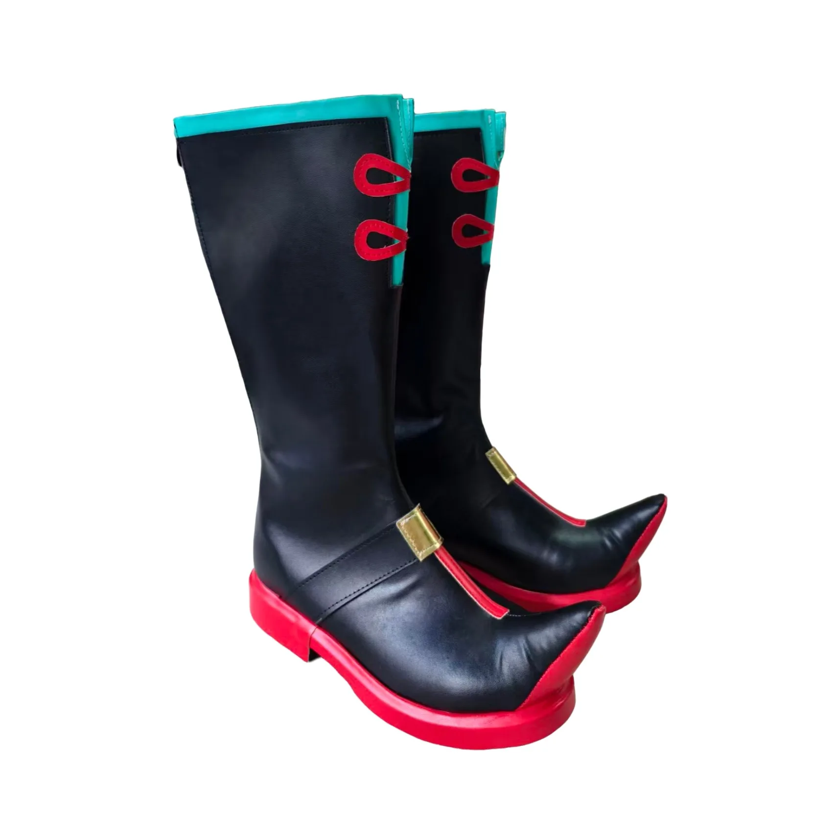 الرسام إدغار فالدن تأثيري أحذية لعبة الهوية الخامس تأثيري بولي أحذية أحذية من الجلد هالوين دور اللعب كرنفال أحذية الحفلات مخصص #3