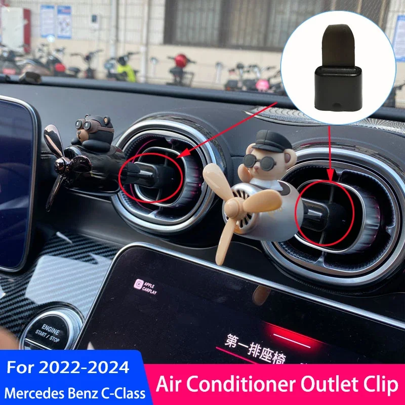 For Mercedes Benz C-Class 2022-2024  Air Outlet Aromatherapy Clip Exclusive Use Car Mounted Air Outlet Aromatherapy Holder