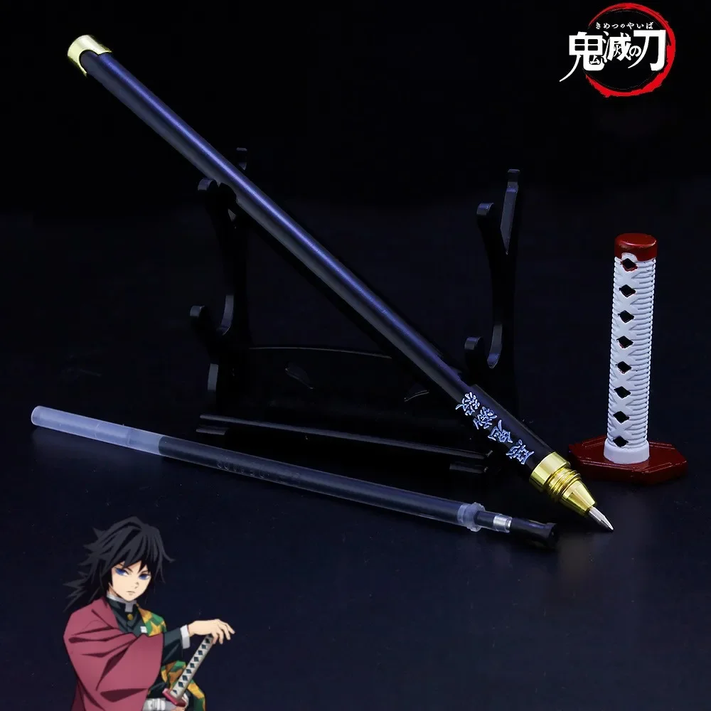 NONE Dämon Slayer Schwerter Die Liebe Hashira Kanroji Mitsuri Stift Schwerter Nichirin Klinge Waffe Anime Katana Samurai Messer Halloween Geschenke 10