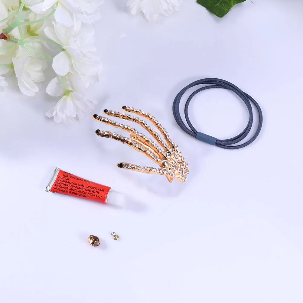 

2Pcs Hairpin Punk Style Women Hair Hairpin Clips Durable Metal Headdress Bangs Accessories Gift