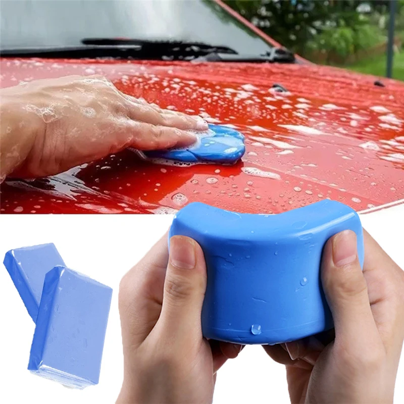 

Car clean clay bar Blue magic clay car cleaning tools 100g Magic Mud car cleaner Mini handheld auto washer Car Washing Machine