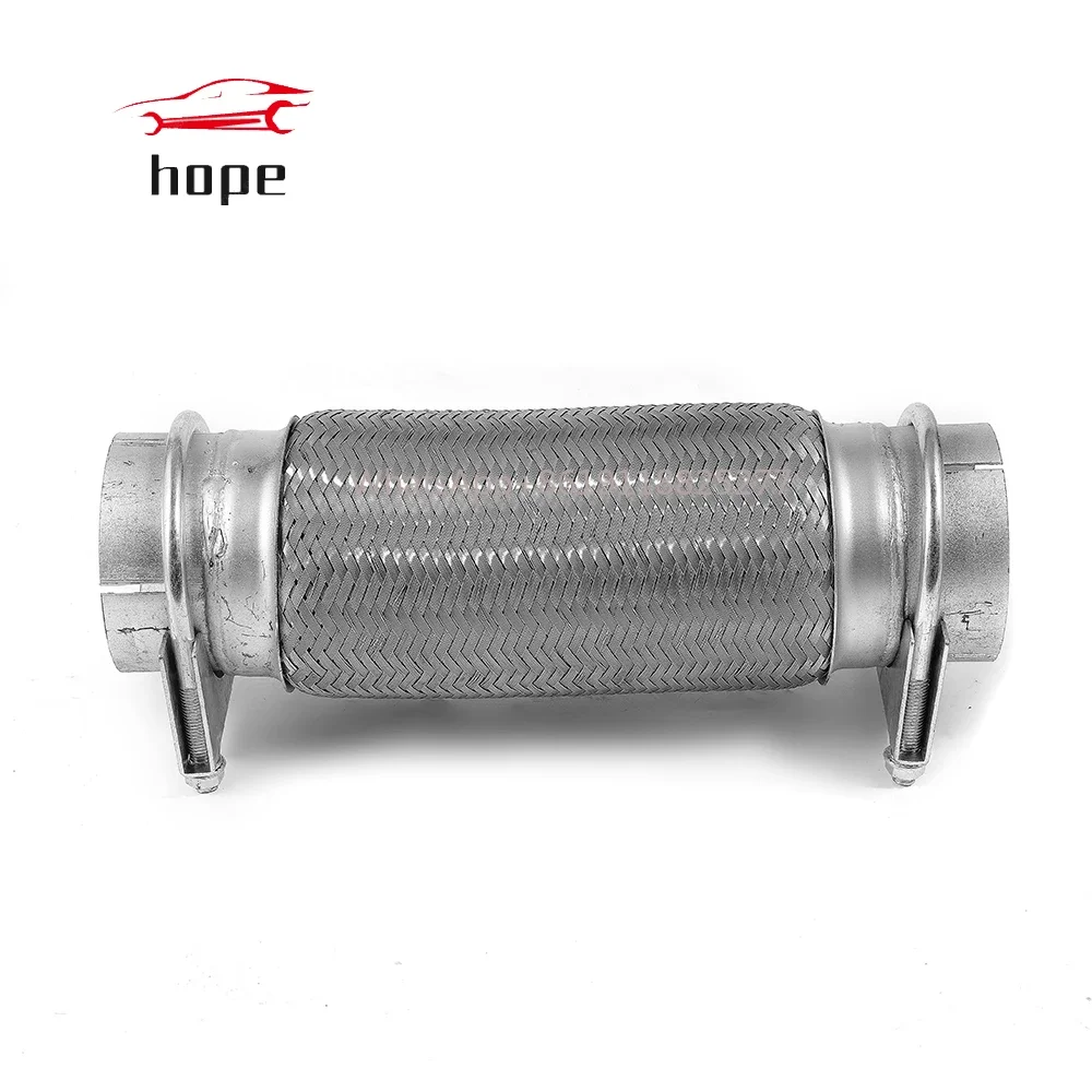 

Truck Auto Exhaust System Braided Flex Hose Tube / Stainless Steel Bellows / Exhaust Flex Flexible Pipe